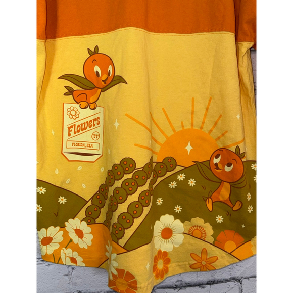 Women's Disney Spirit Jersey Epcot Flower Garden Spreadin The Sunshine Small - Picture 9 of 9